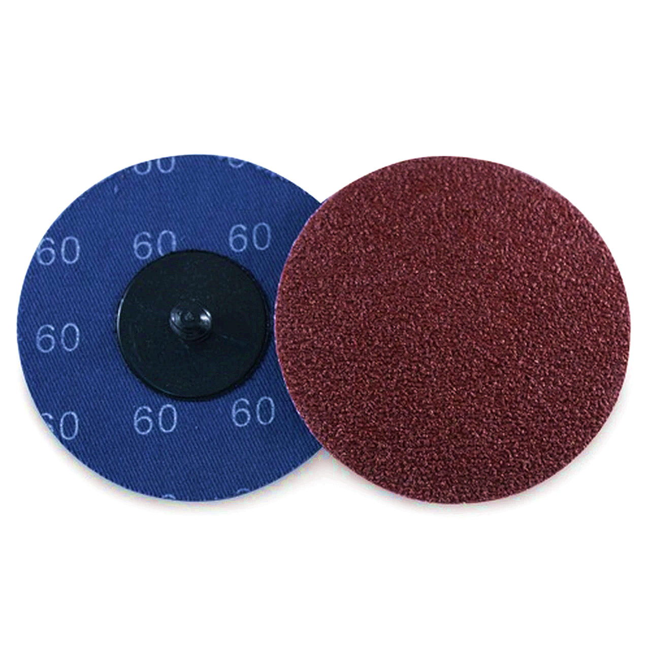 25PCS 3in Roloc Sanding Discs 60 Grit Aluminum Oxide Die Grinder Roll Lock Disc