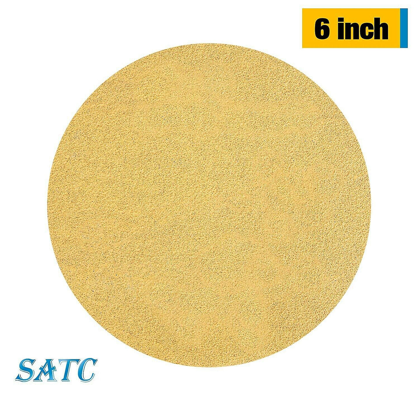 6" Sticky Back Sandpaper PSA 100 Roll 80 120 180 220 Grit Adhesive Sanding Disc