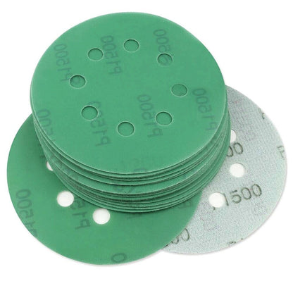 20PCS 5 in Wet Dry Sanding Discs 240 600 1500 2000 Grit Orbital Sander Sandpaper