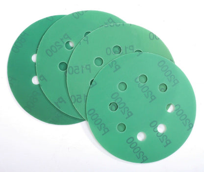 20PCS 5 in Wet Dry Sanding Discs 240 600 1500 2000 Grit Orbital Sander Sandpaper