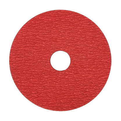 25x 125mm 5" Ceramic Fibre Sanding Grinding Discs 60 Grit Angle Grinder Metal