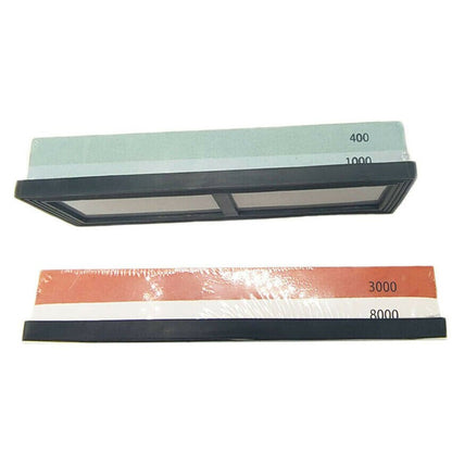 Whetstone Knife Sharpener Stone Grit 400/1000 3000/8000 Sharpening Stone Set