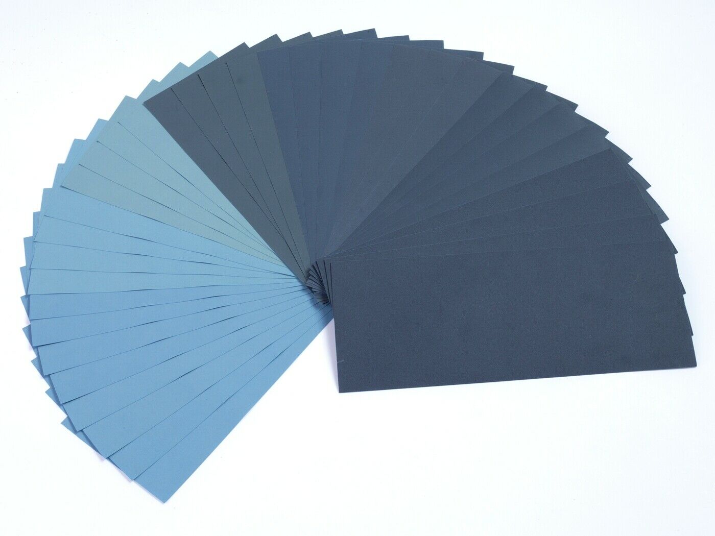 36PCS 9x3.6Inch Wet Dry Sandpaper Sheets 400 to 3000 Grit Automotive Metal Paint