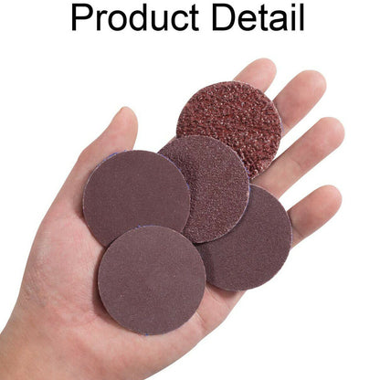 50PCS 2 Inch Roloc Disc 36 Grit Aluminum Oxide Roll Lock Sanding Discs