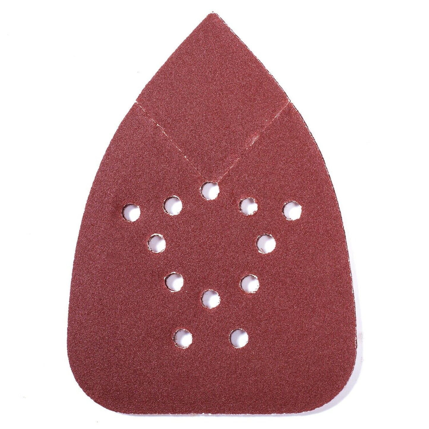 50PCS Mouse Sanding Pads 12 Holes Hook and Loop Detail Sander Sandpaper 220 Grit