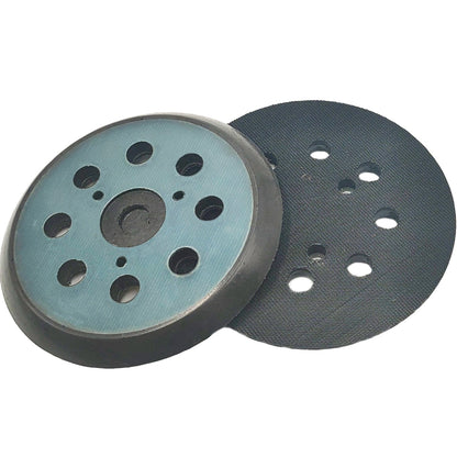 2 Pieces 5 Inch 8 Hole Replacement Sander Pad Sander Hook and Loop Replacement Sanding Pad