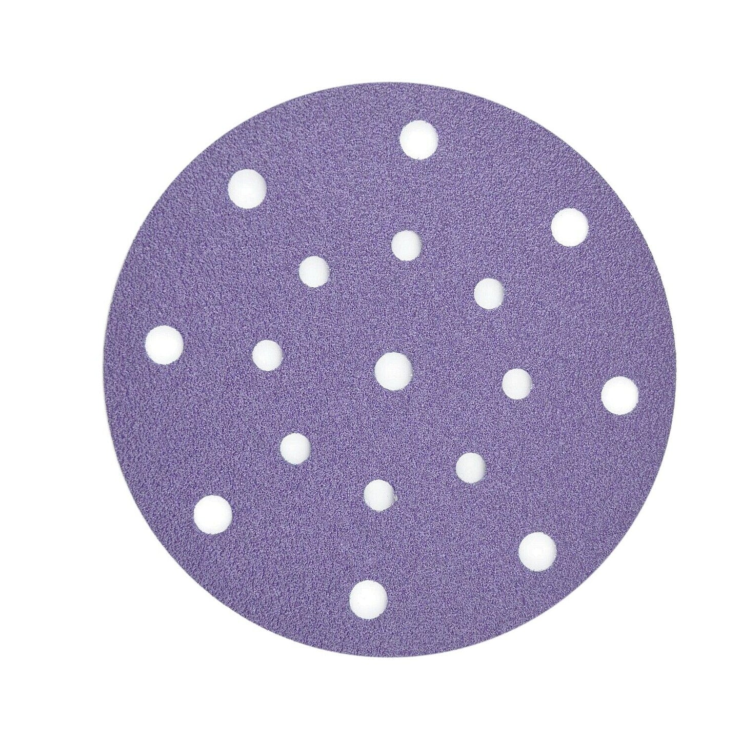 100PCS 6in Zirconia Sanding Discs Hook and Loop 17 Holes Sandpaper Grit 40-800