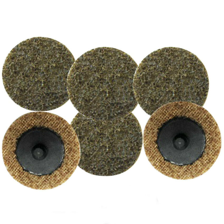 25Pcs 2 inch Roloc Sanding Discs Coarse Grit R-Type Surface Conditioning Discs