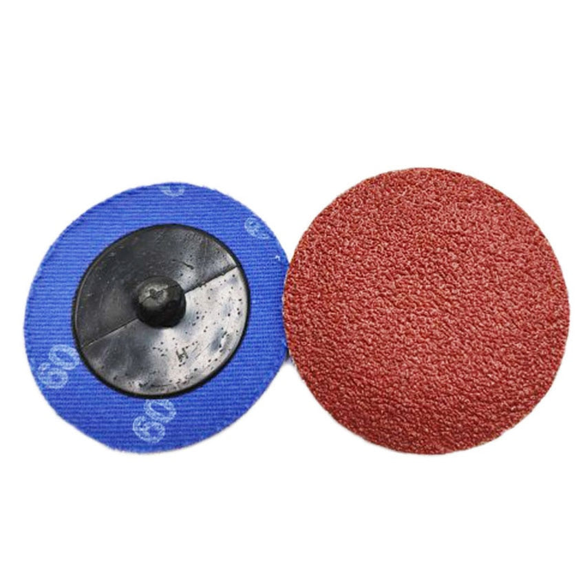 SATC 51PCS 2Inch Roloc Sanding Disc with 1/4" Holder Aluminum Oxide Quick Change Disc