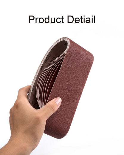 3x18 Inch Belt Sander Sanding Belts 20PCS Aluminum Oxide Belt Sandpaper Assorted