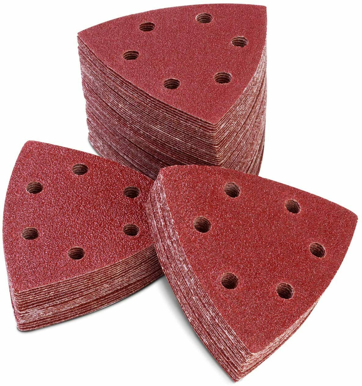 Hook and clearance loop triangle sandpaper